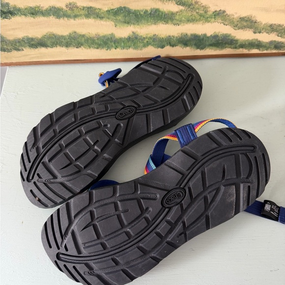 Chaco Z/Cloud 2 Sandals Tetra Sunset Color Women's Size 10 - Picture 3 of 3